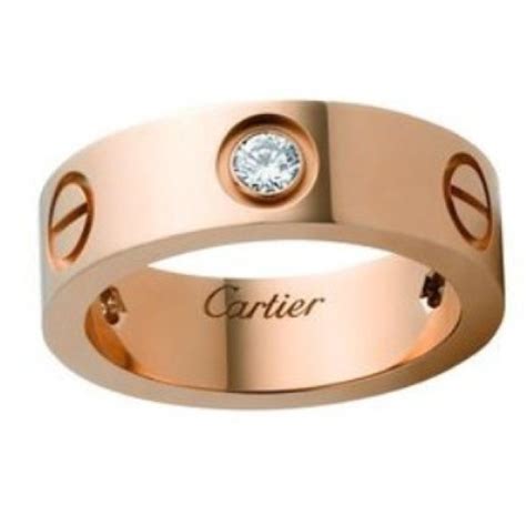 cartier 750 ring 52833a 3 diamonds